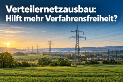 Verteilernetzausbau: Hilft mehr Verfahrensfreiheit?