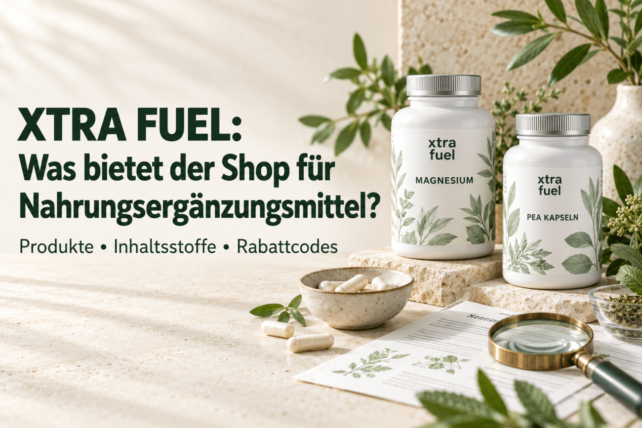 XTRA FUEL: Was bietet der Supplement-Shop?