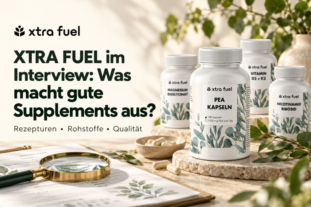 Patrick von XTRA FUEL im Interview: Was macht gute Supplements aus?