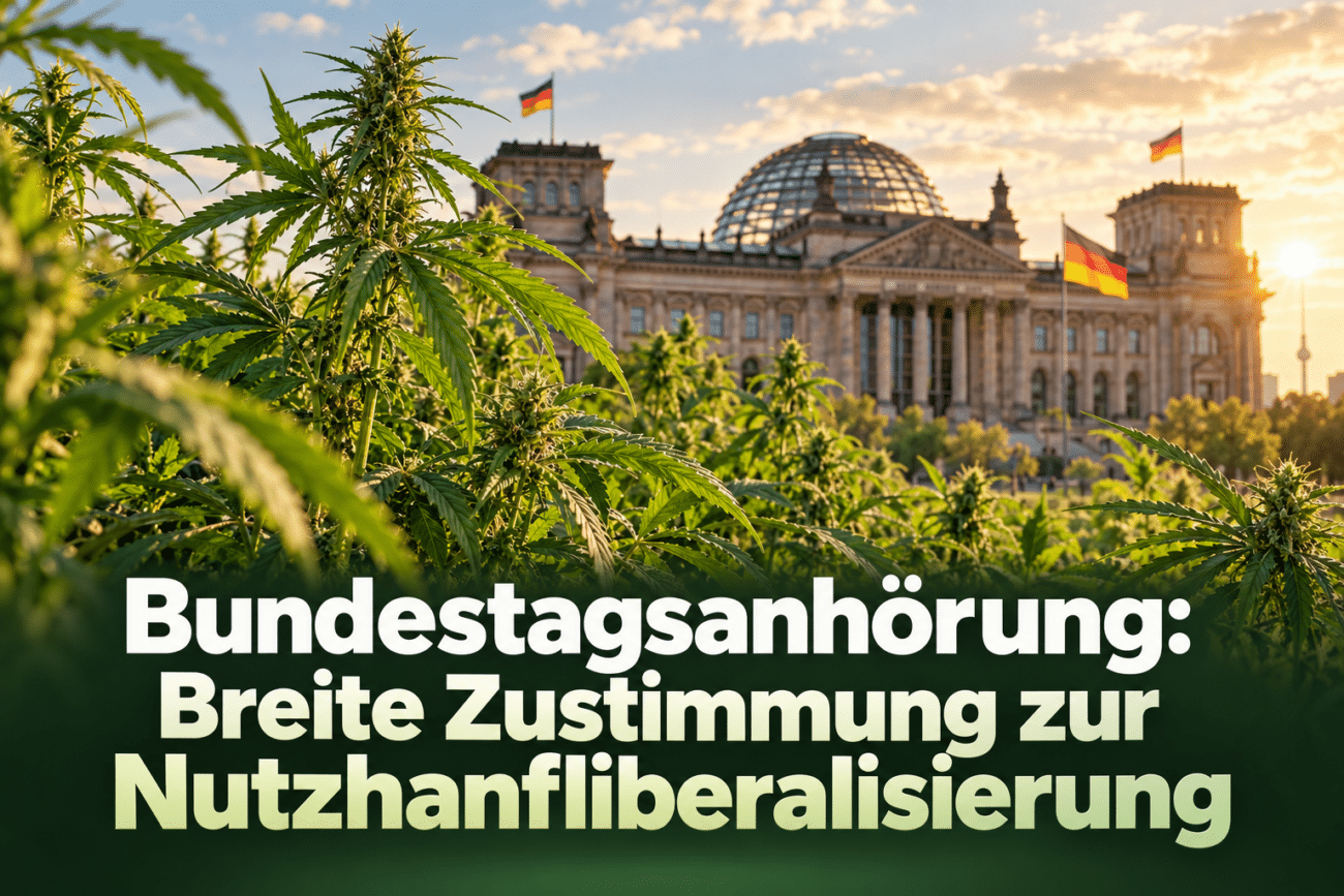 Bundestagsanhörung: Breite Zustimmung zur Nutzhanfliberalisierung